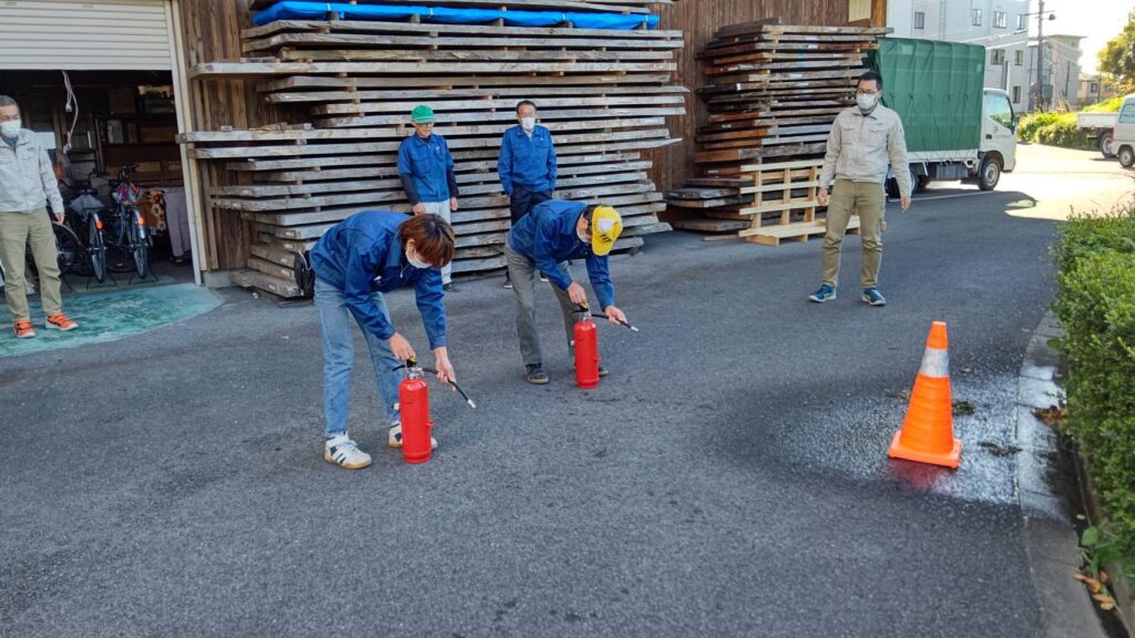 防災訓練を行いました