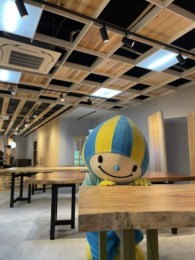 板蔵ファクトリーにミナモがきました