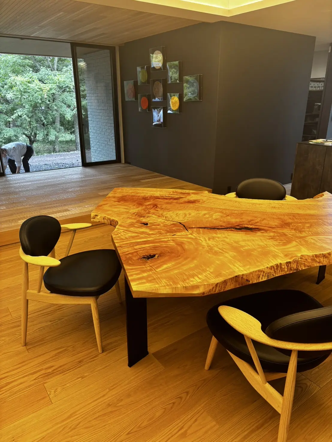 nature arts（ネイチャーアーツ）トチの木テーブル NO.009 栃