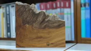 レーザー加工機はじめて物語 ~端材へロゴを刻印してみました~